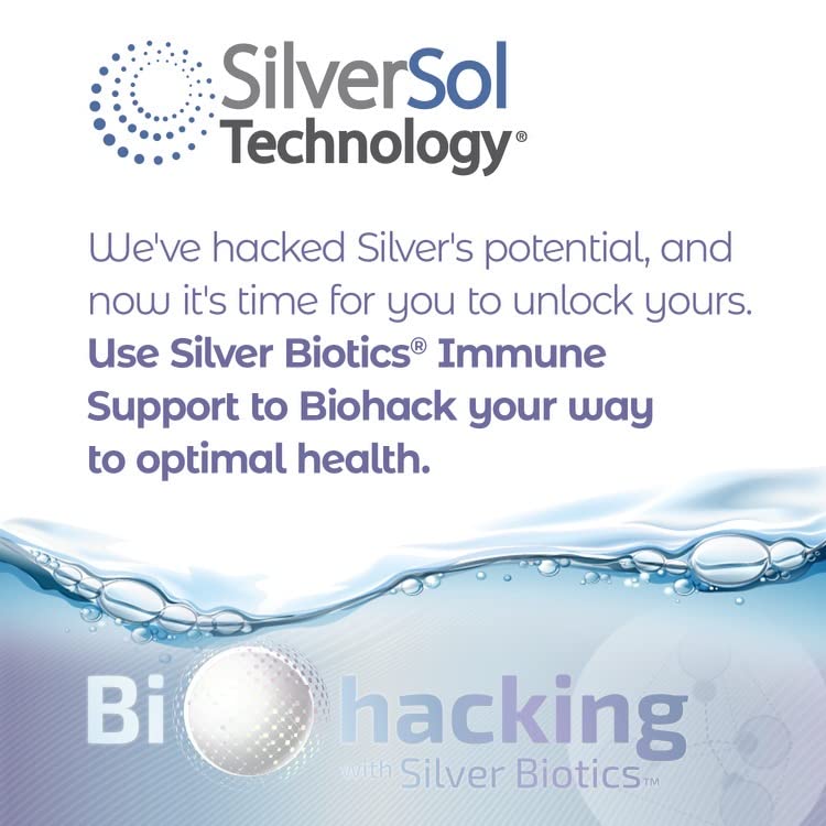  Silver Biotics detalle ingredientes, opción vegana y libre de gluten.
