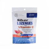Pastilla de American Biotech Labs Silver Biotics en empaque naranja, fácil de tomar.