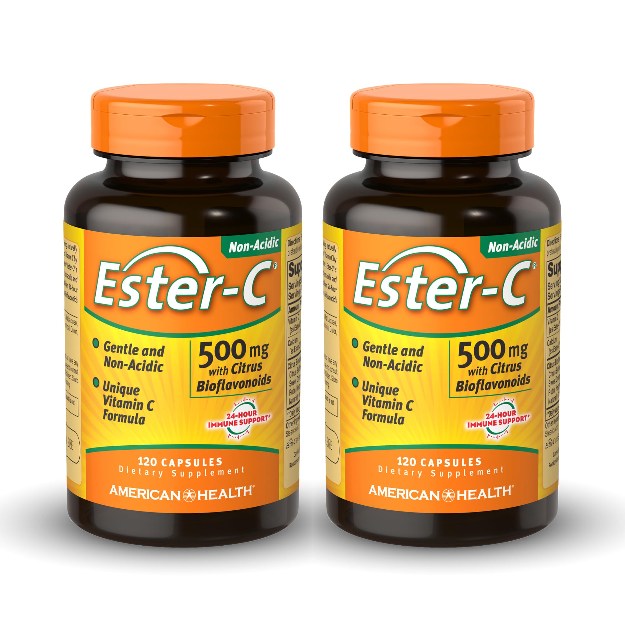 American Health Ester-C 500 mg cápsulas: apoyo diario para el bienestar general
