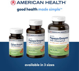 American Health Papaya Enzyme, pack de dos para entrega conveniente.
