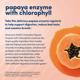 American Health Papaya Enzyme, tableta con menta para refrescar el aliento.