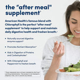 American Health Papaya Enzyme, uso tras las comidas para apoyar nutrientes.