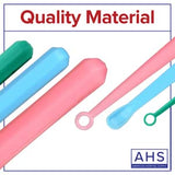 American Hospital Supply kit cerumen con varias cucharas para limpieza suave.