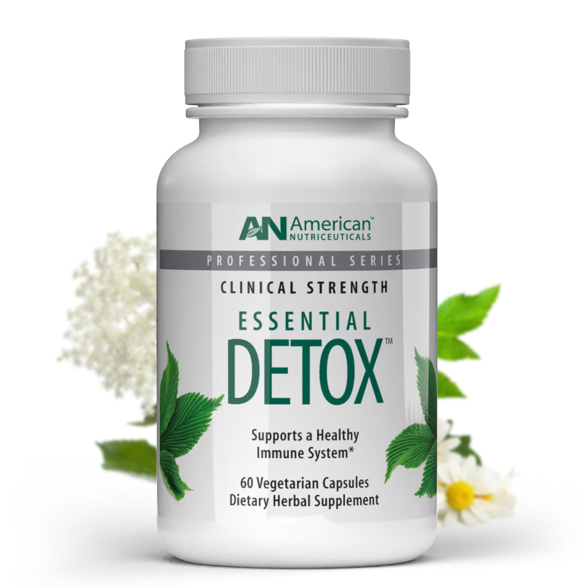 Desintoxicación Esencial de American Nutriceuticals cápsulas: apoyo diario para un sistema inmune saludable