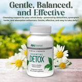 Desintoxicación Esencial de American Nutriceuticals cápsulas: uso diario para equilibrio metabólico