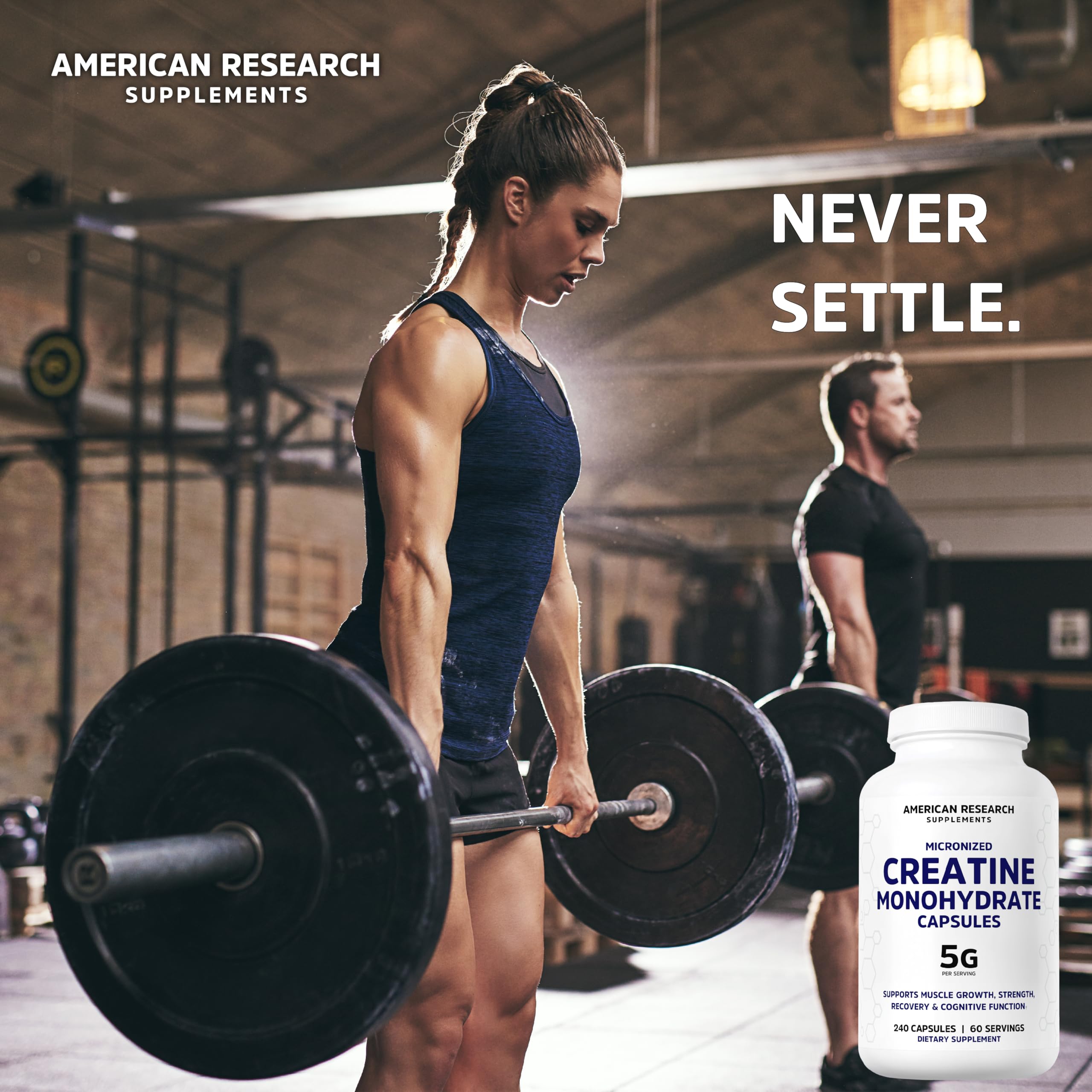 Producto hecho en USA con ingredientes globales de American Research Supplements