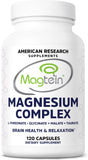 American Research Supplements Magnesium L-Threonate Complex en botella, apoyo para concentración y descanso.