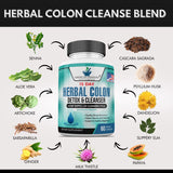American Standard Supplements Limpieza de colon: etiqueta legible para conocer ingredientes clave