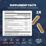 American Vitality Fórmula Cerebral: ingredientes clave para rendimiento mental.