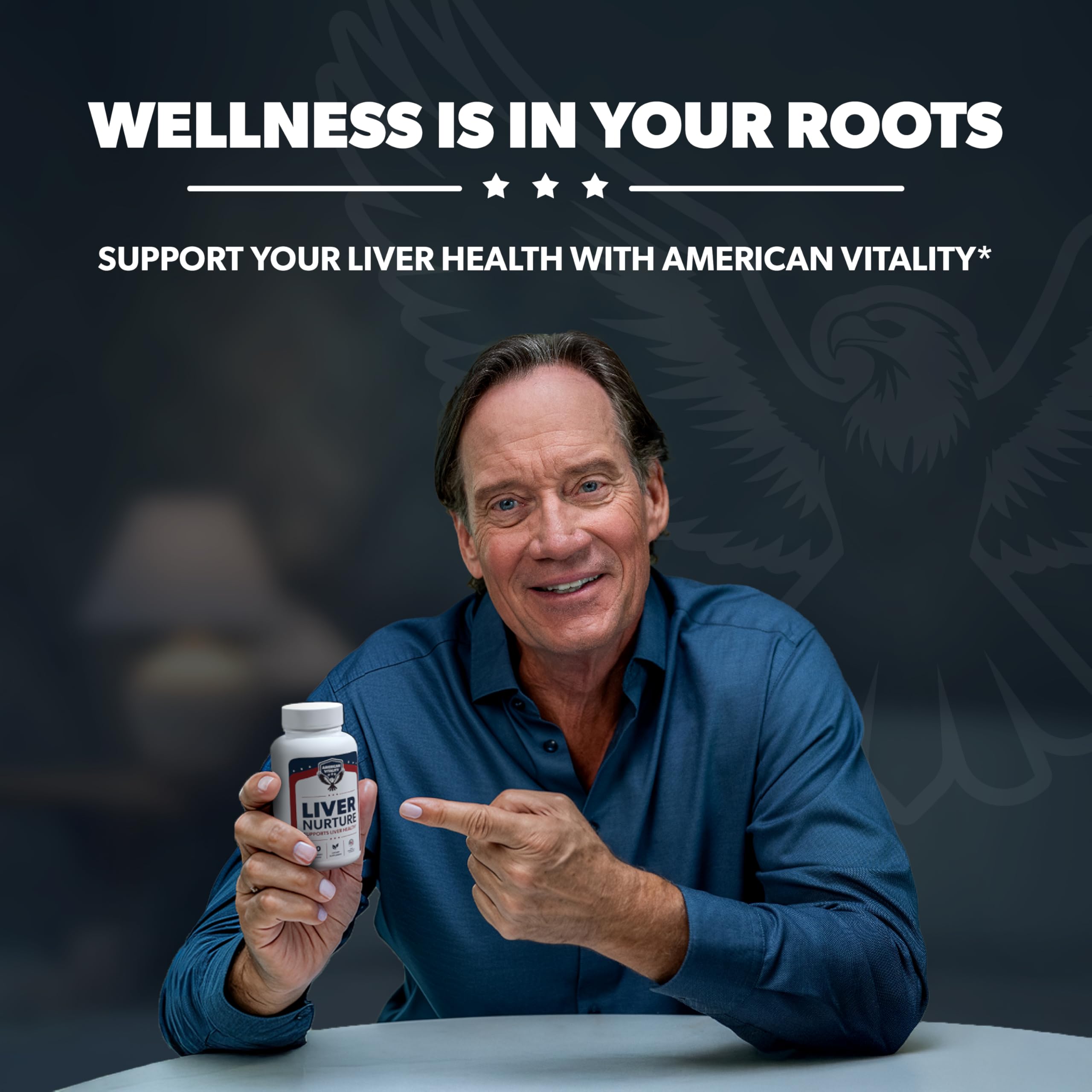 AMERICAN VITALITY Liver Nurture, cápsulas-detalle: cápsulas veganas para un uso diario.