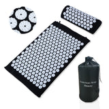 Alfombra de acupresión American West Beauty con puntos para alivio de espalda.
