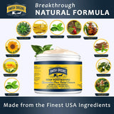 Amish Origins Crema absorción rápida en manos para alivio puntual