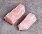 AMOYSTONE detalle de 6 facetas enfoca energía con precisión.