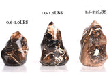 AMOYSTONE Ópalo Negro: regalo ideal para aficionados a cristales y colecciones.