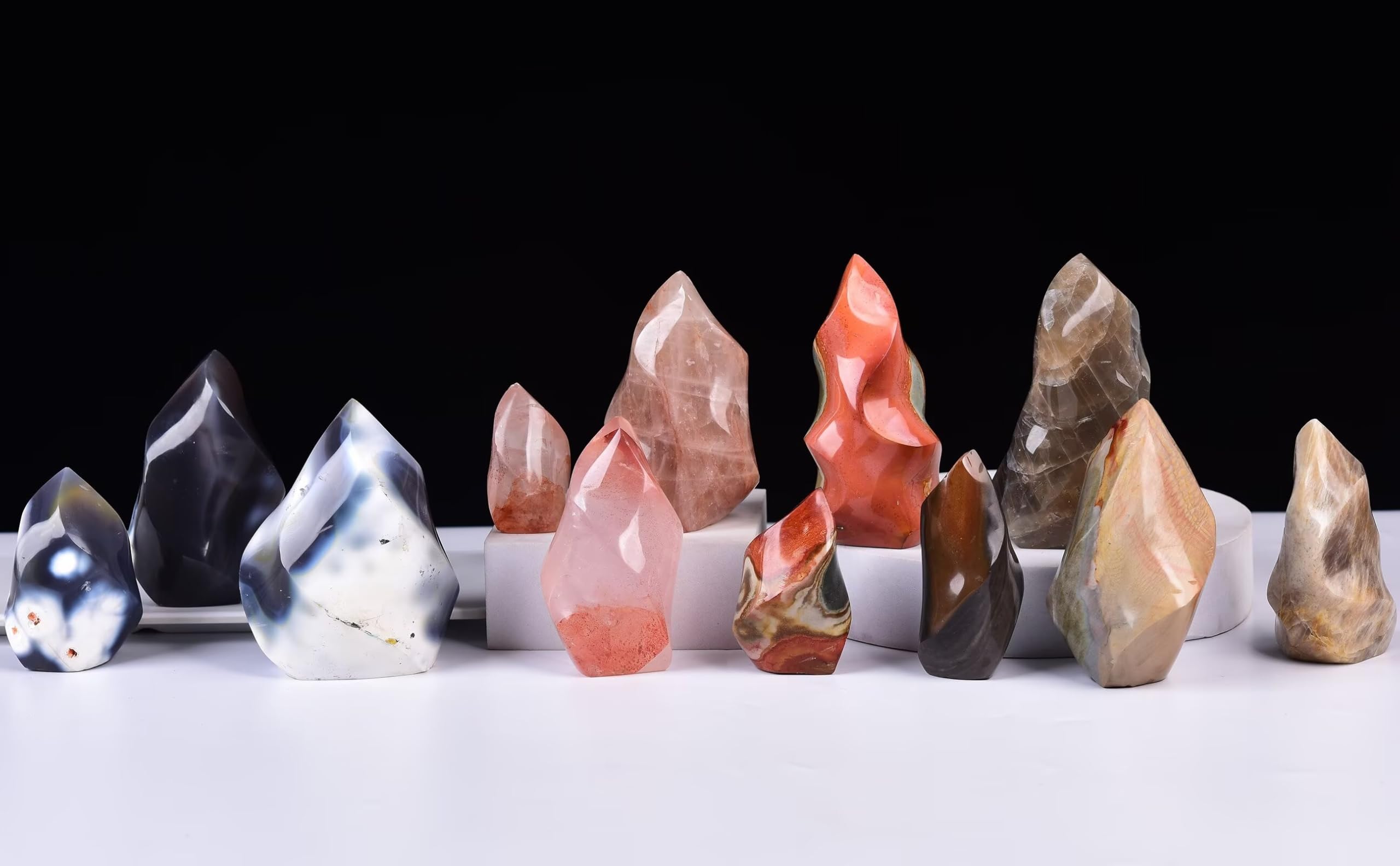 AMOYSTONE Regalo perfecto para amantes de cristales y decoración.