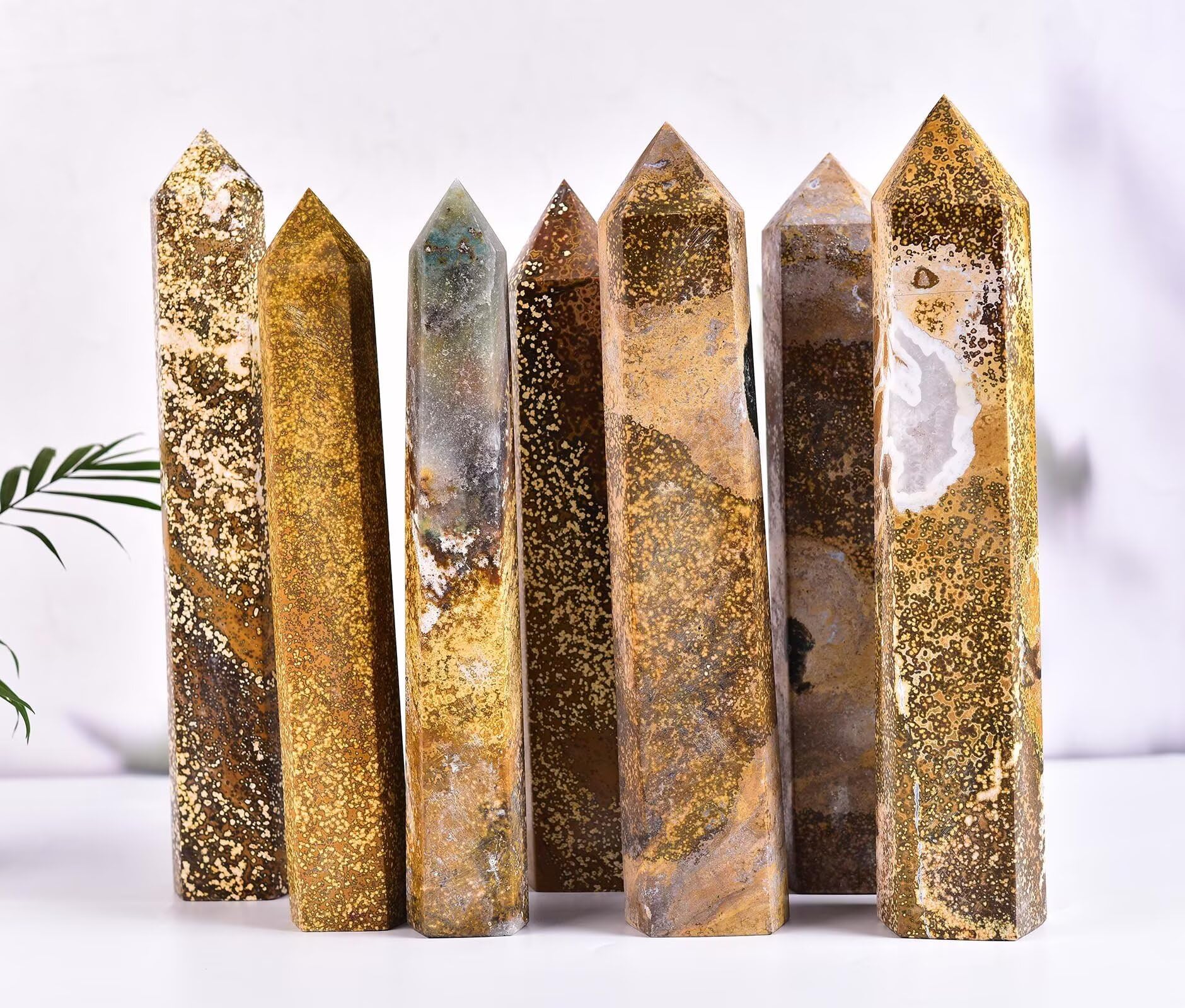 AMOYSTONE cristal para yoga y meditacion, ayuda a practicas centradas.