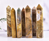 AMOYSTONE cristal para yoga y meditacion, ayuda a practicas centradas.