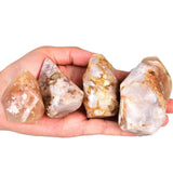 AMOYSTONE torre-agata-flor-cerezo-para-hogar: enfoque relajante y decorativo.