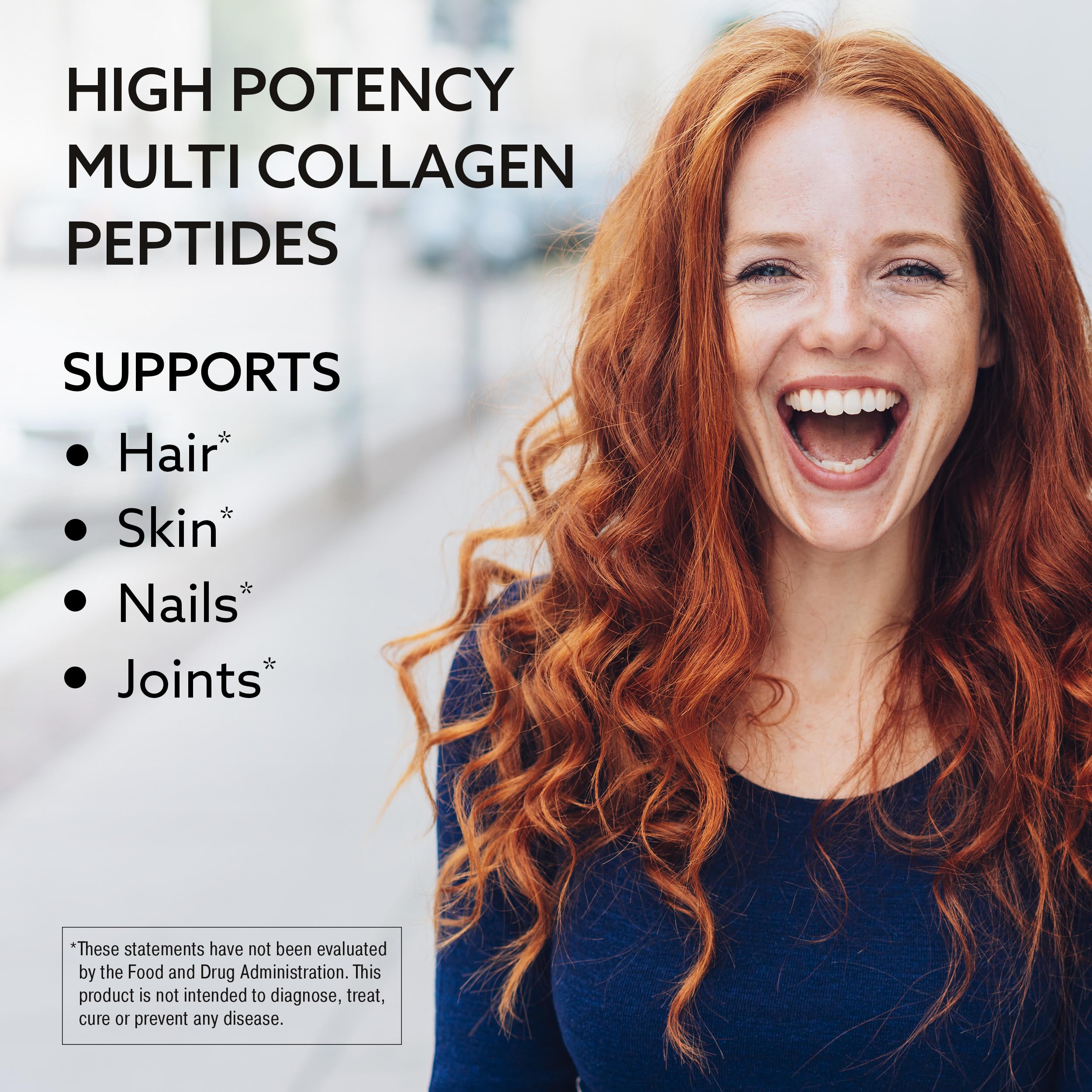 Amplicell Colágeno hidrolizado con cuchara de medición para mezclar.
