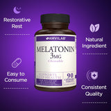 AMVILAB Melatonina 3 mg, empaque exterior claro y fácil de identificar