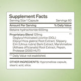 Amy Myers MD Acid Restore con DGL y betaina HCL para la salud digestiva