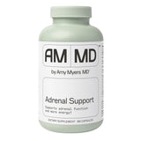 Amy Myers MD Adrenal Support, botella vertido para energía diaria
