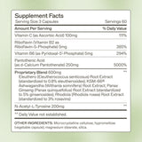 Amy Myers MD Adrenal Support, cápsulas suaves para energía sostenida