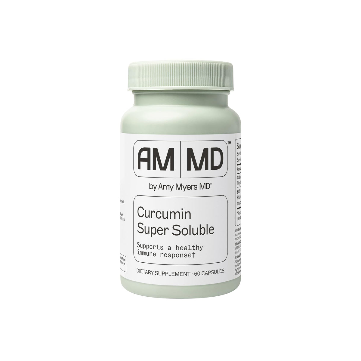 Amy Myers MD Curcumin Super Soluble: equilibrio inmunitario y bienestar antioxidante.