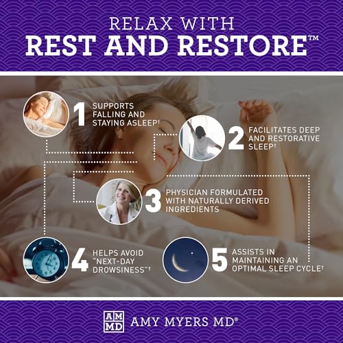 Amy Myers MD Dormir mejor por la noche con esta fórmula nocturna.