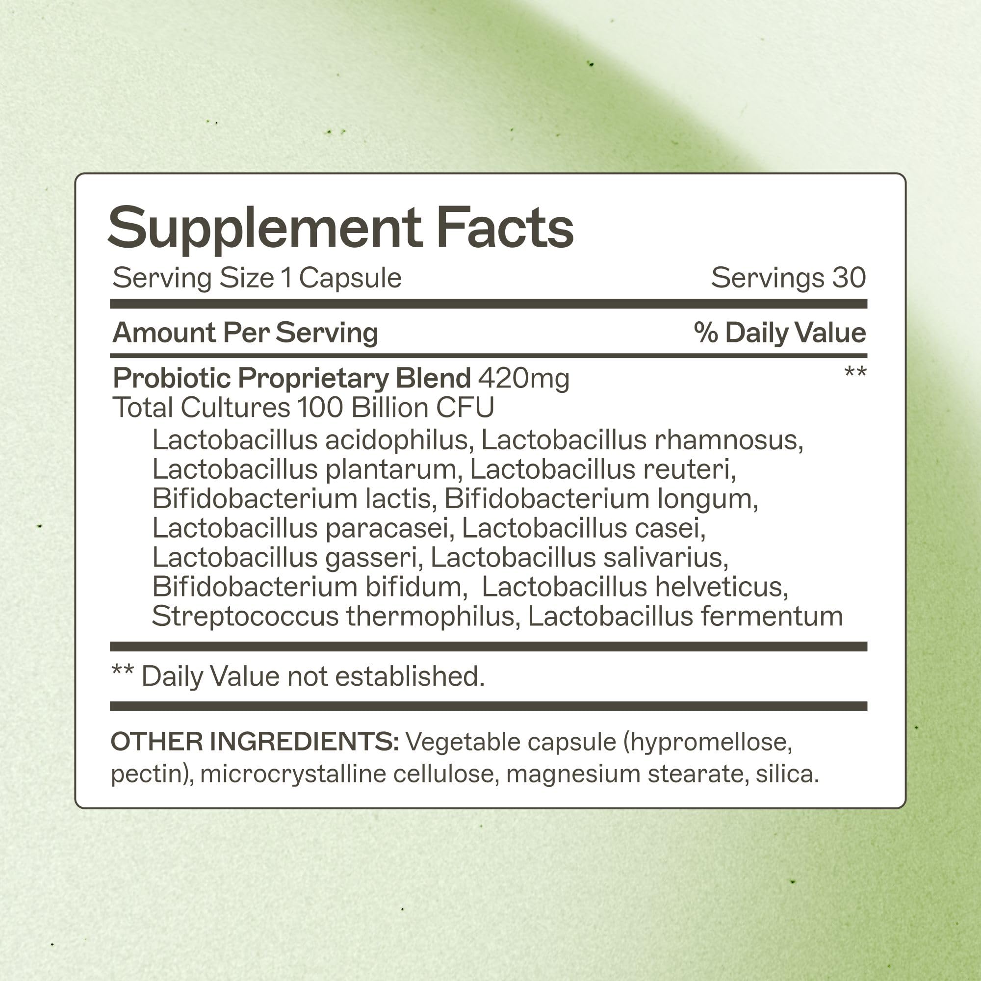 Amy Myers MD Probiotic 100 Billion caja para rutina diaria de bienestar