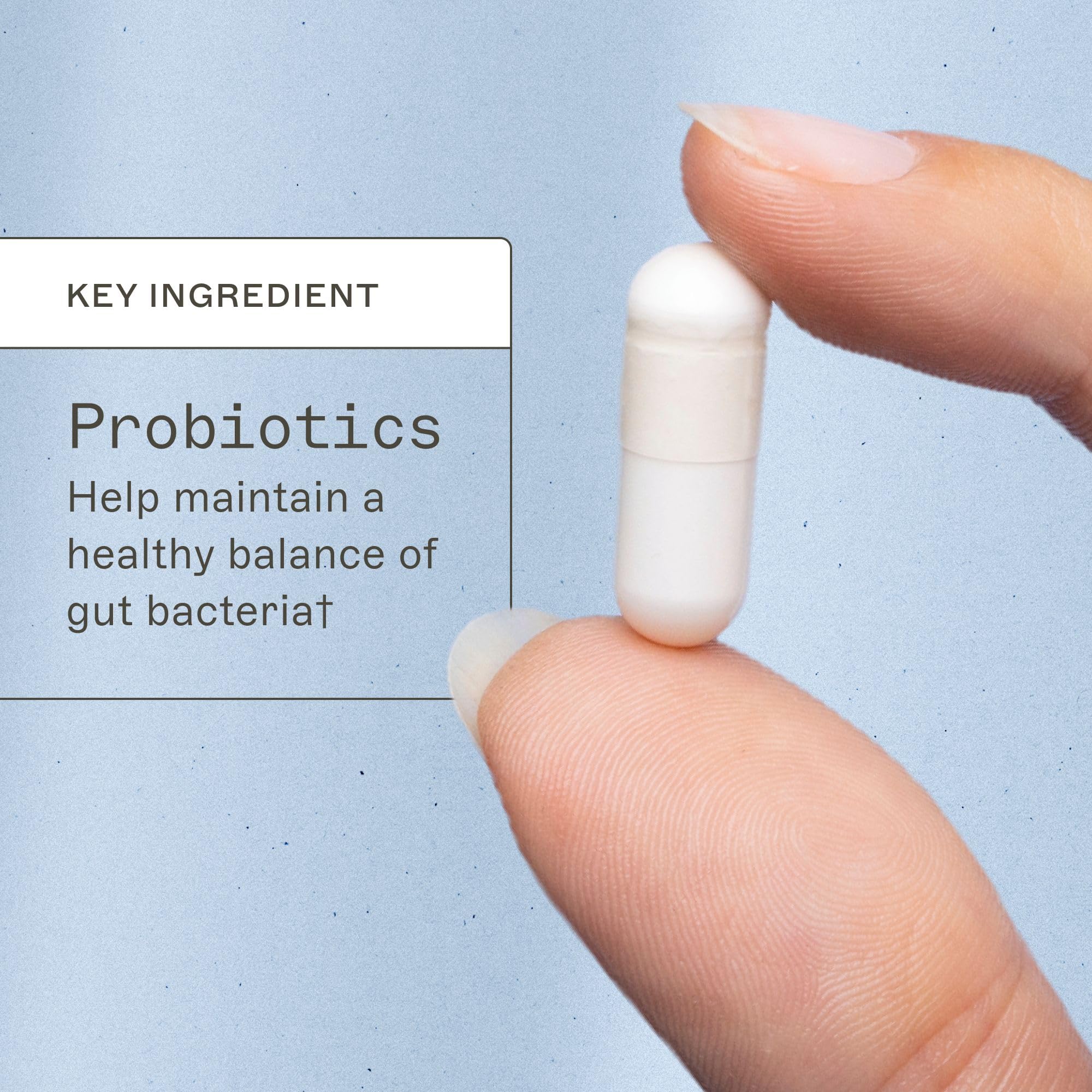 Amy Myers MD Probiotic 100 Billion etiqueta facilita la dosis diaria