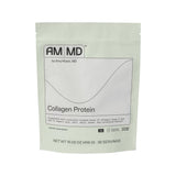 Amy Myers MD proteina de colágeno en bote, posible apoyo a cabello y piel.