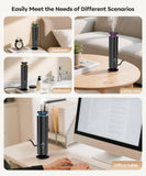 Difusor Amzany crea nube nano para cobertura duradera.