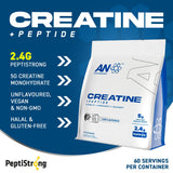 AN Performance Creatine monohidrato con dosificador para recuperación tras entreno.