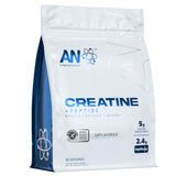 AN Performance Creatine monohidrato en frasco con etiqueta clara para fuerza.