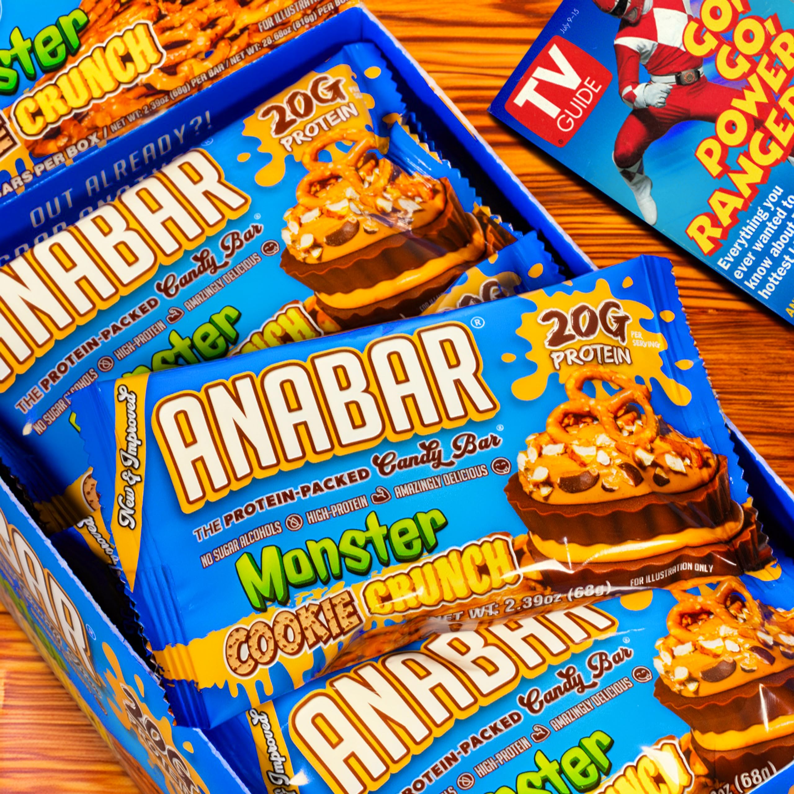 Barra Anabar con 20 g de proteína por porción