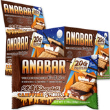 Barra Anabar con recubrimiento de chocolate, snack sabroso para cualquier momento.