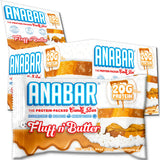 Barra de Anabar con cobertura de chocolate, snack proteico delicioso.