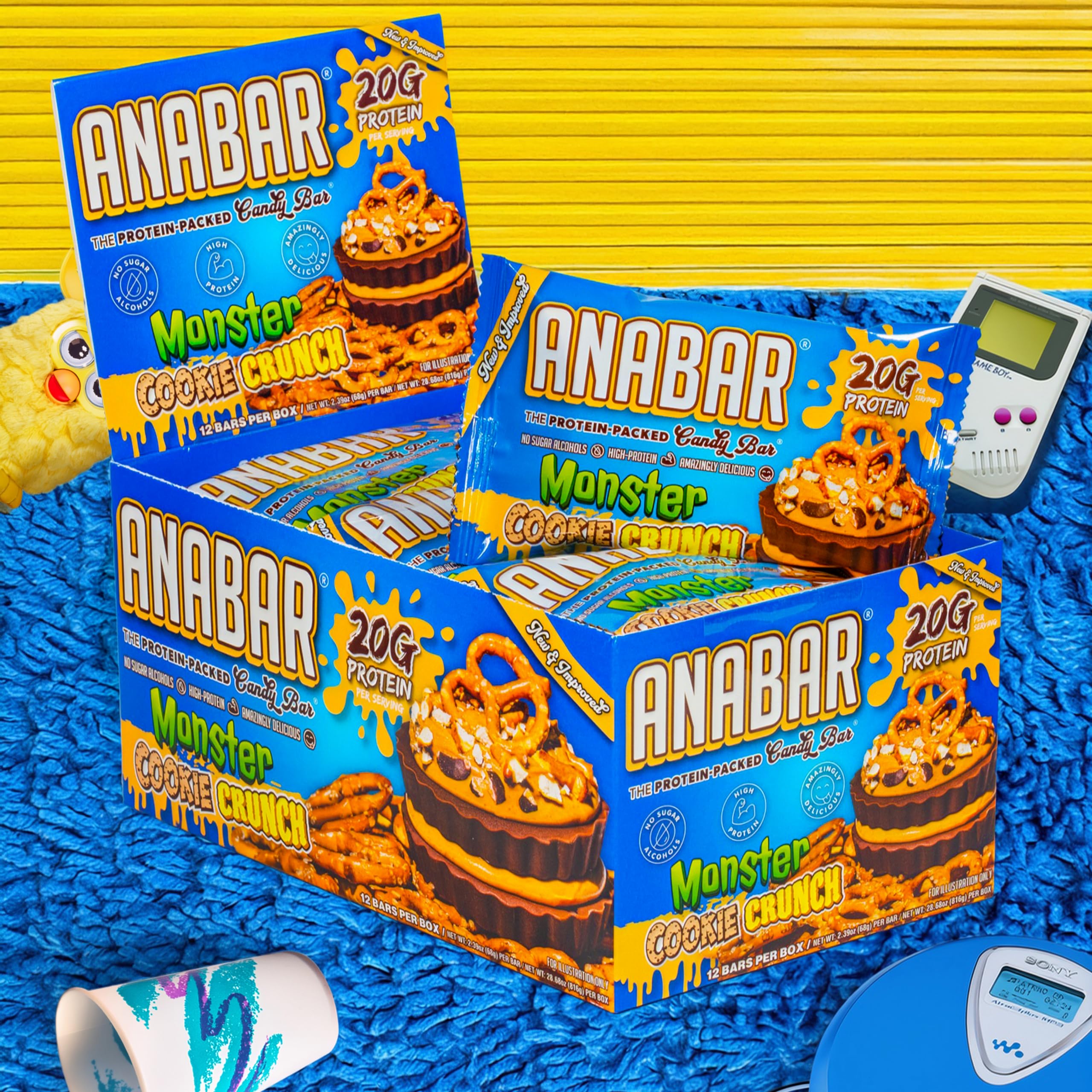Barra Anabar en lonchera escolar para snack nutritivo