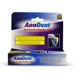 Anadent Gel dolor diente sobre tubo, alivio rápido