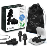 ANBOW tapones de silicona para dormir reducen ruido para sueño tranquilo