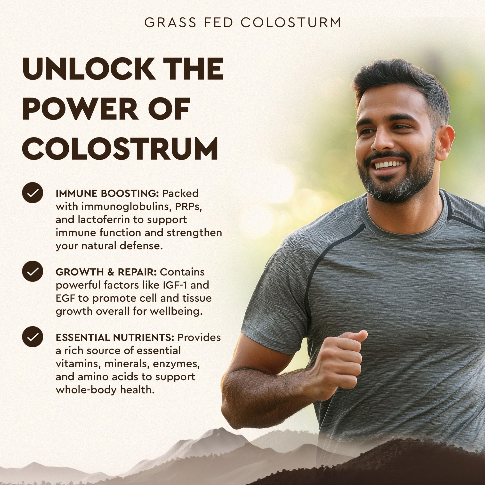 Ancestral Supplements Calostro dosis cápsulas, guía de consumo para digestión y energía.