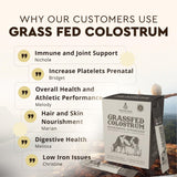 Cuidado de la piel y el cabello con colostro de Ancestral Supplements