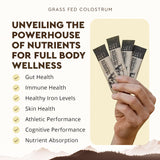 Colostro para la salud intestinal y bienestar general