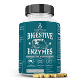 Ancestral Supplements cápsulas de enzimas digestivas para apoyar la digestión diaria.