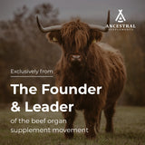 Ancestral Supplements: etiqueta clara, producto sin OGM y trazabilidad.