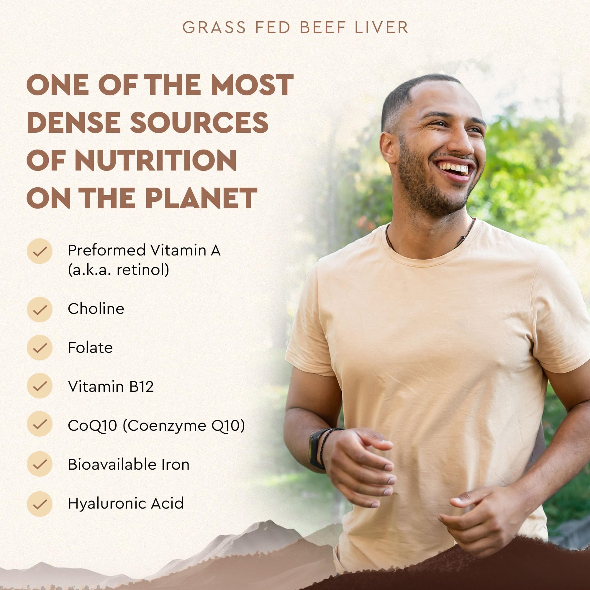 Ancestral Supplements Higado de res dosis diarias: formato práctico para tu rutina.