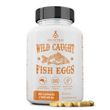 Ancestral Supplements huevas de pescado salvajes en bote de cápsulas para soporte nutricional diario