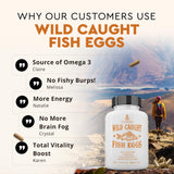 Ancestral Supplements capsulas-diarias huevas de pescado salvajes para apoyo diario