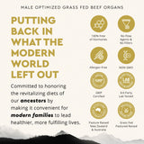 Ancestral Supplements Mofo cápsulas Sin OMG: opción no transgénica para hombres.